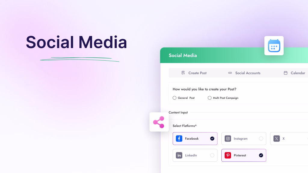 social media module