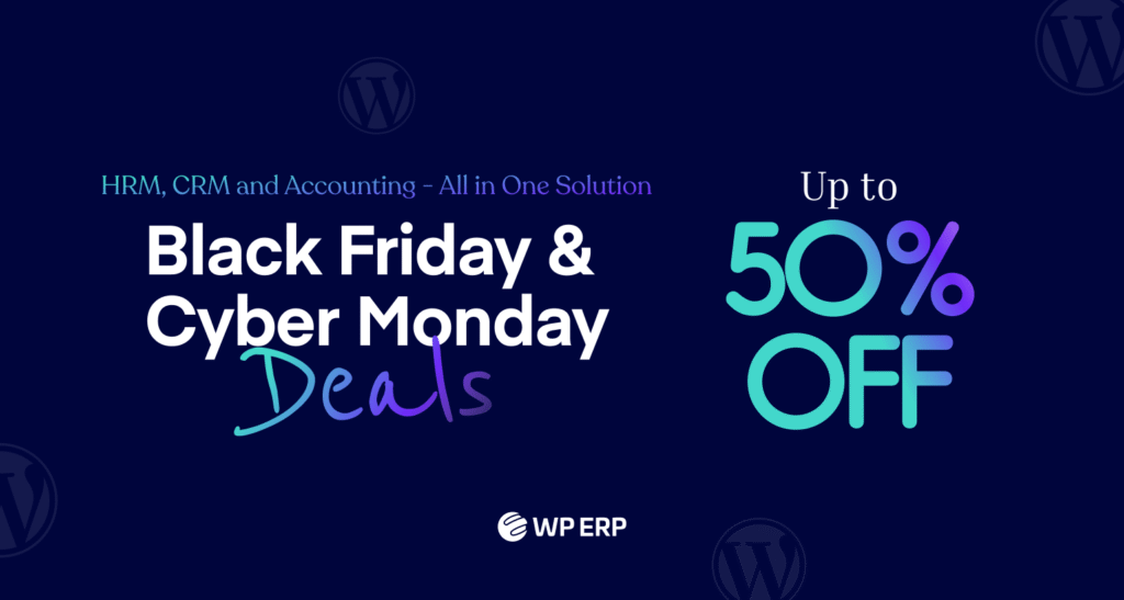 WP ERP BFCM Discount Banner