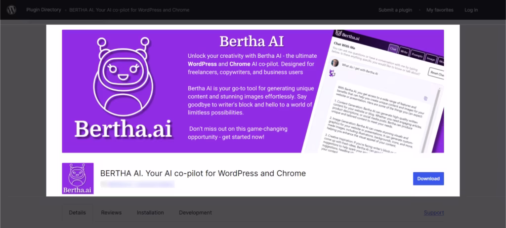 BERTHA AI