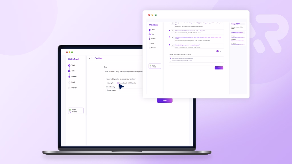 SERP-Based Outline Generator