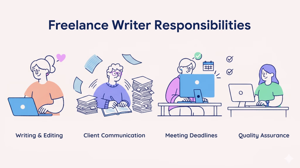 Freelance Writer Responsibilities