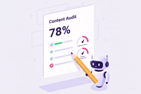 On-page SEO checklist for AI-written content thumbnail