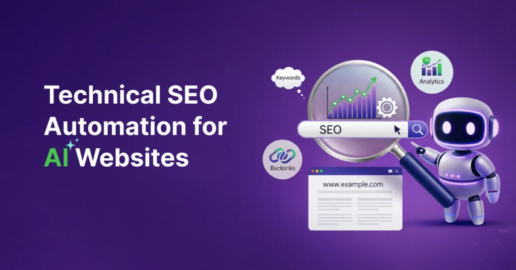 technical seo automation for ai websites featured image