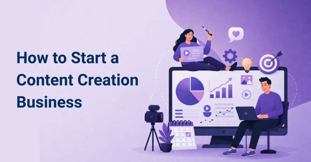 how to start a content creation business