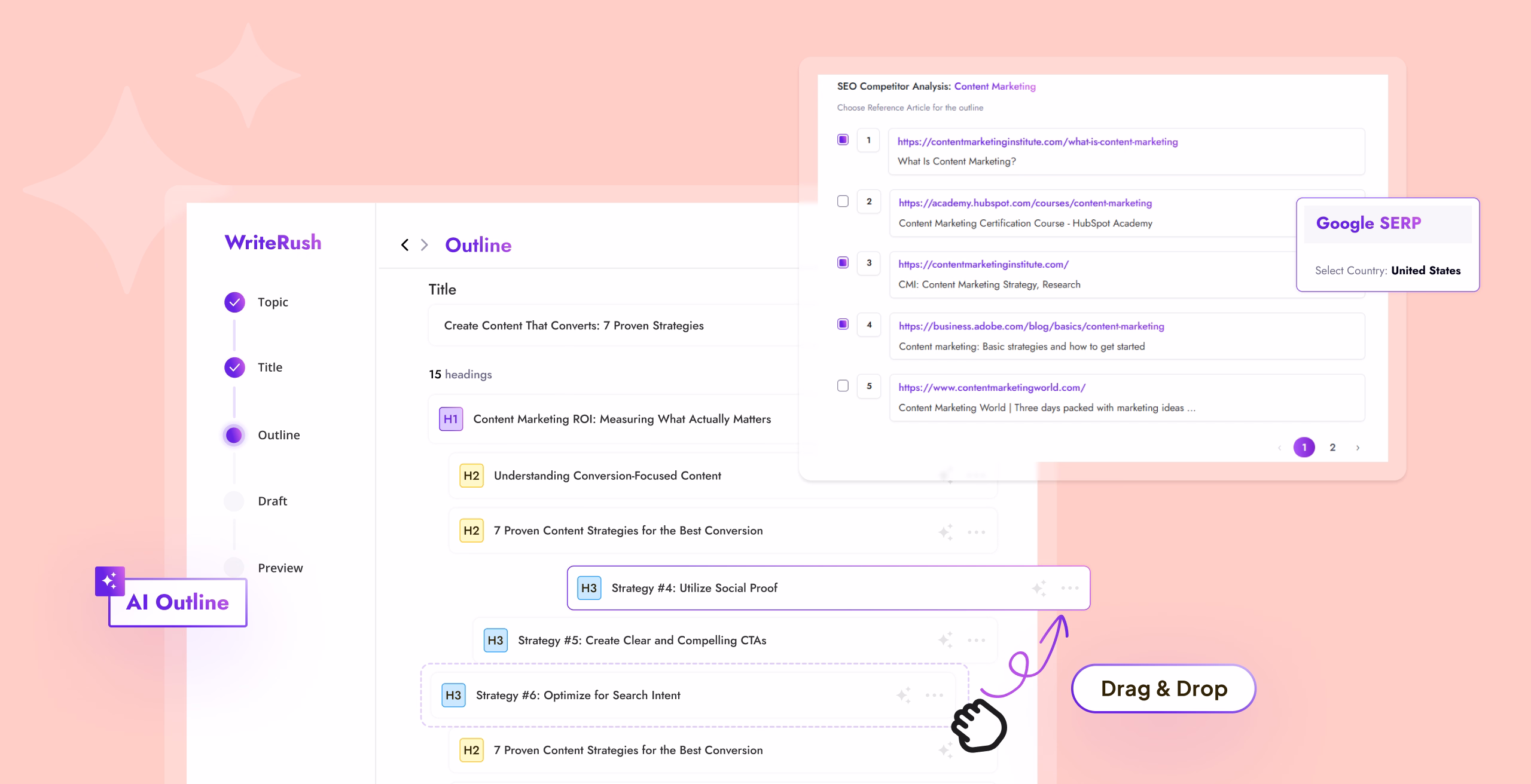 Build an Outline That Already Matches What's Ranking