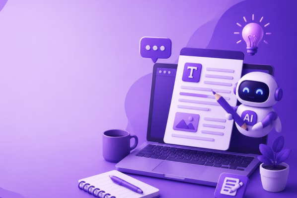 content writing with ai thumbnail