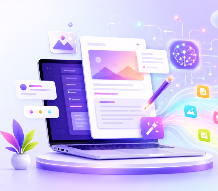 AI blog content generator inner thumbnail