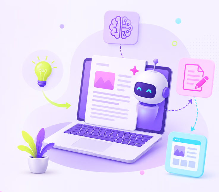 ai blog writing workflow