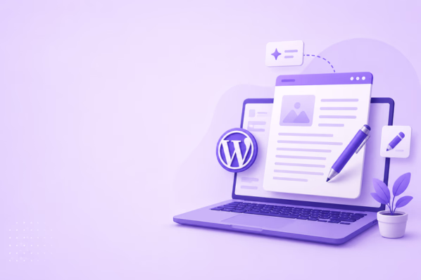 AI content writing services for WordPress thumbnail