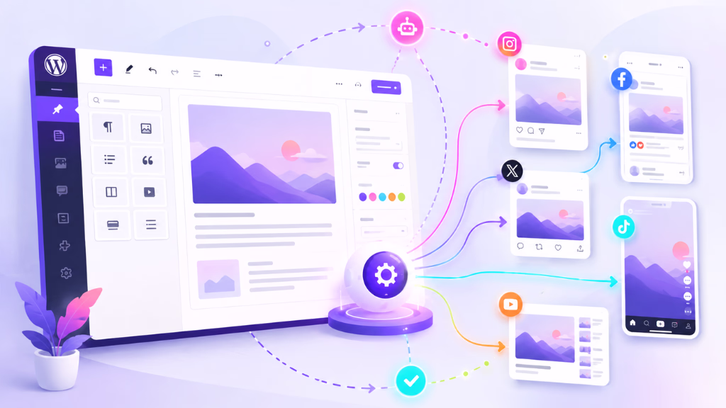 Automate Social Sharing Directly from the WordPress Editor