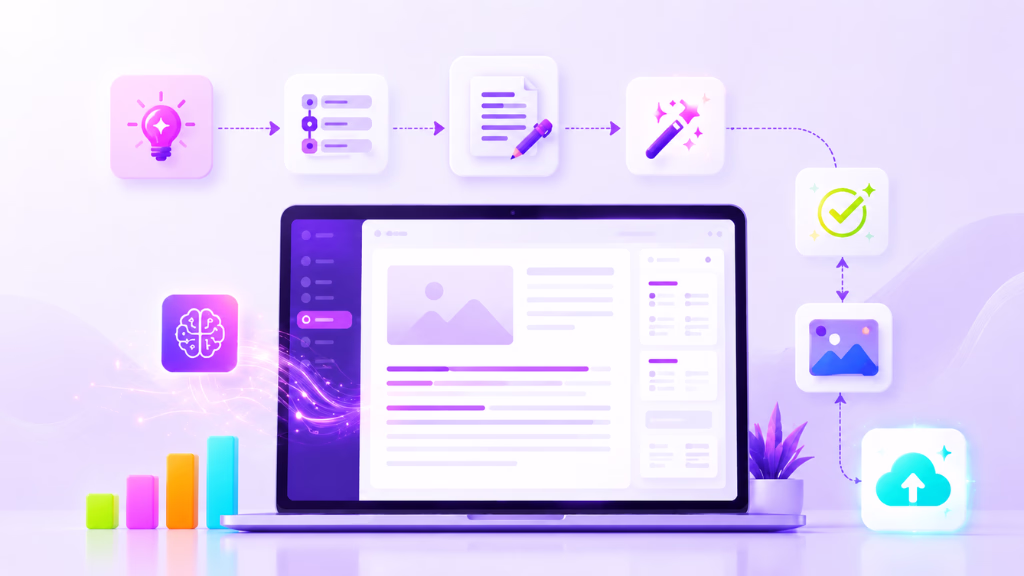 Best AI Article Writer Workflow for WordPress