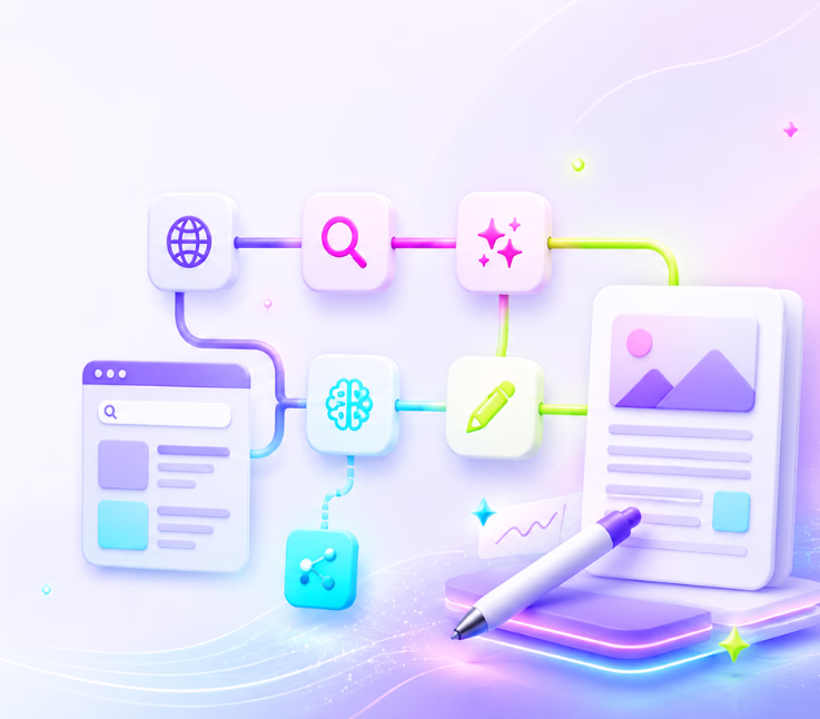 blog research and writer n8n workflow