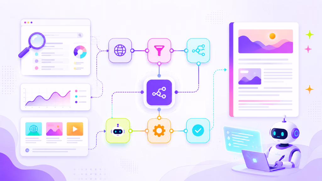 How Does a Blog Research and Writer n8n Workflow Work?