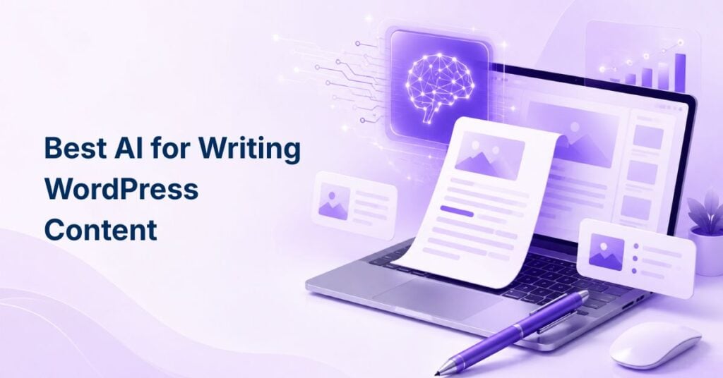 what is the best ai for writing​ wordpress content